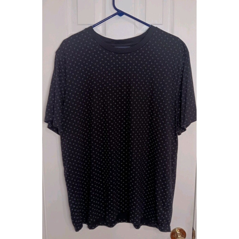 Men's Old Navy Black Patterned T-shirt  XXL